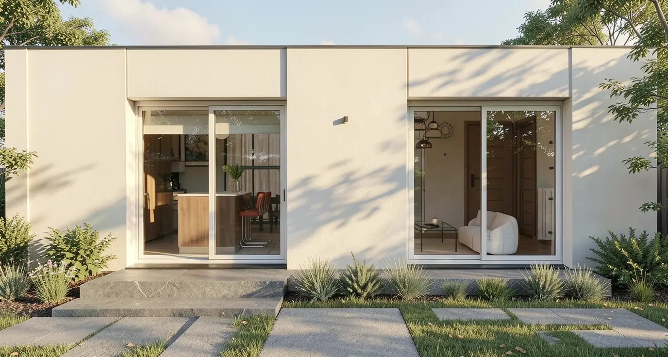 Intérieur minimaliste, aperçu des réalisations DTNR Studio